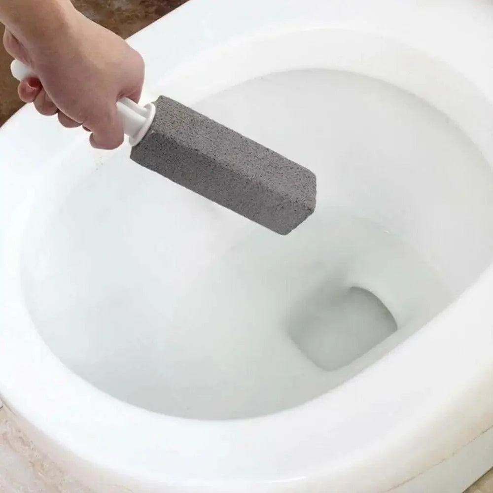Nouvelle brosse de nettoyage portative incroyable en pierre ponce pour toilettes, carrelages, éviers, baignoires, outil de nettoyage à 360 degrés, gadgets de salle de bain