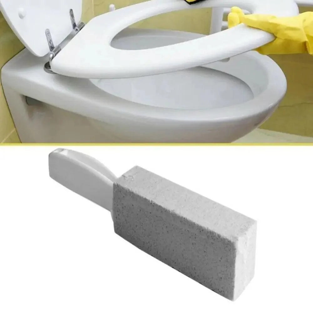 Nouvelle brosse de nettoyage portative incroyable en pierre ponce pour toilettes, carrelages, éviers, baignoires, outil de nettoyage à 360 degrés, gadgets de salle de bain