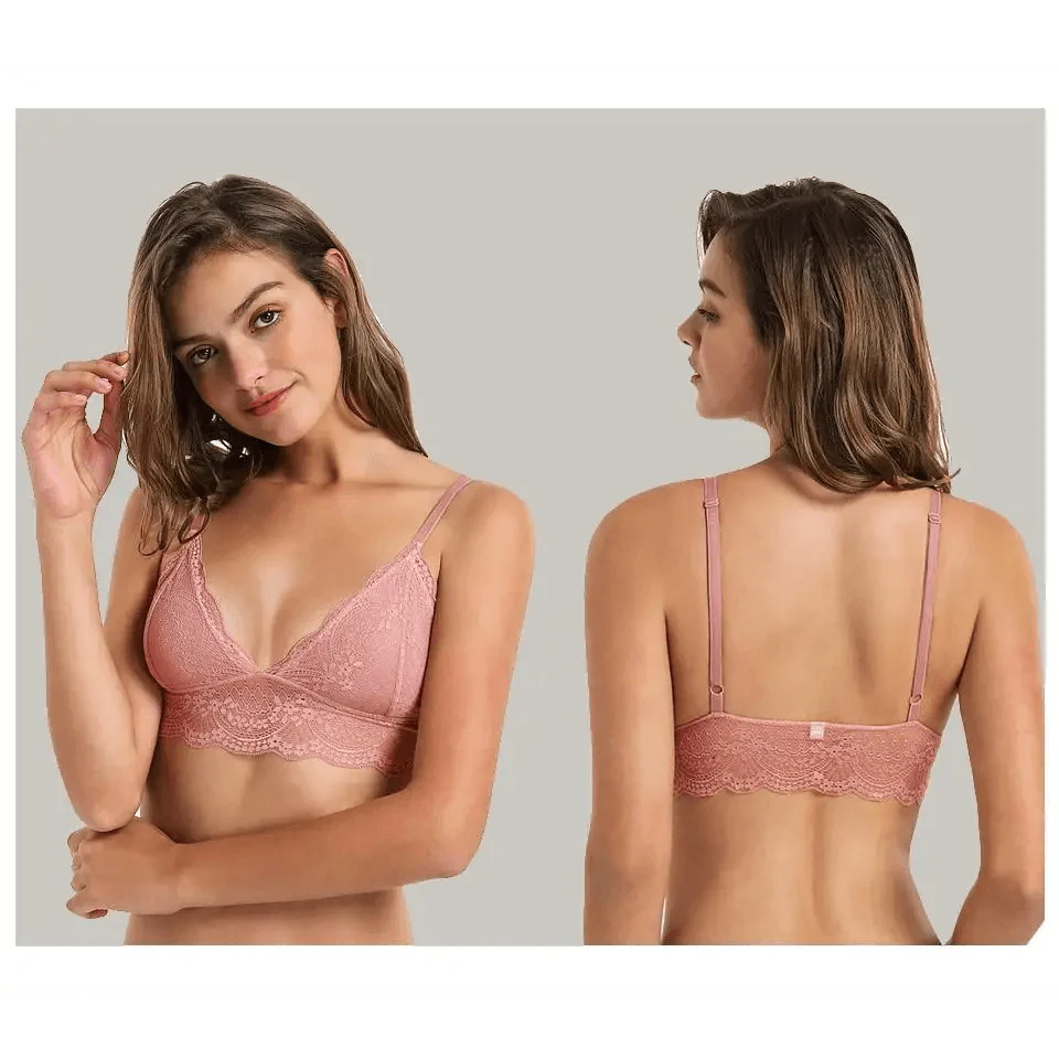 Nouveaux Sous-vêtements Incroyables Pour Femmes Soutien-gorge Sexy Sans Doublure Lingerie en Dentelle Bonnets Intimes Soutien-gorge Push-Up Pour Femme