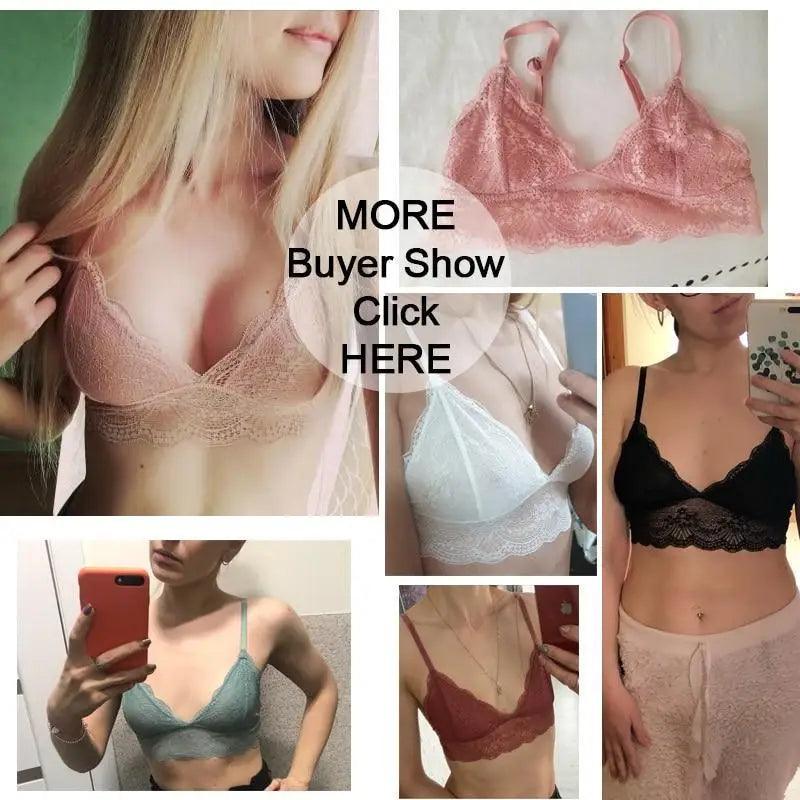 Nouveaux Sous-vêtements Incroyables Pour Femmes Soutien-gorge Sexy Sans Doublure Lingerie en Dentelle Bonnets Intimes Soutien-gorge Push-Up Pour Femme
