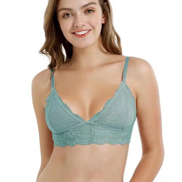 Nouveaux Sous-vêtements Incroyables Pour Femmes Soutien-gorge Sexy Sans Doublure Lingerie en Dentelle Bonnets Intimes Soutien-gorge Push-Up Pour Femme