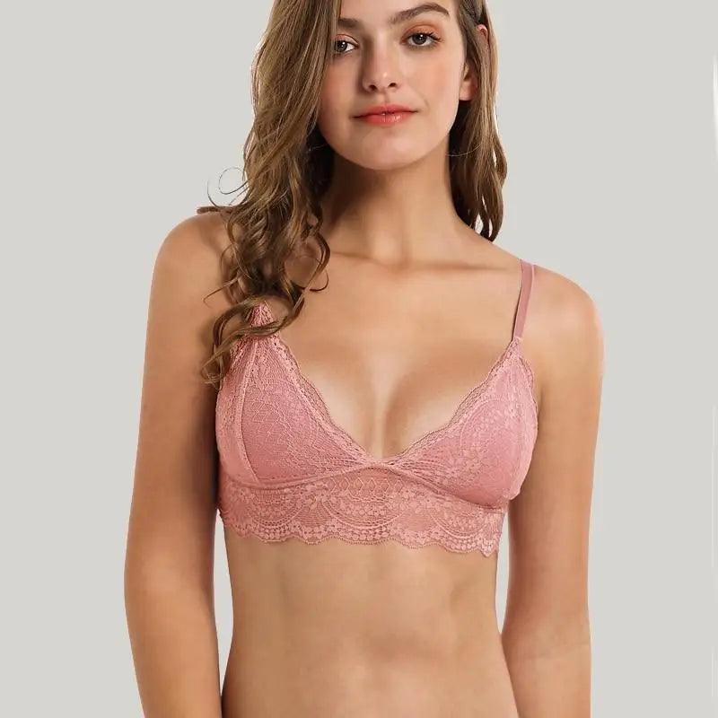 Nouveaux Sous-vêtements Incroyables Pour Femmes Soutien-gorge Sexy Sans Doublure Lingerie en Dentelle Bonnets Intimes Soutien-gorge Push-Up Pour Femme