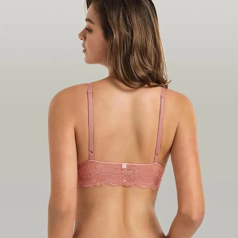 Nouveaux Sous-vêtements Incroyables Pour Femmes Soutien-gorge Sexy Sans Doublure Lingerie en Dentelle Bonnets Intimes Soutien-gorge Push-Up Pour Femme