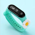 Nouvelle Montre-Bracelet Électronique LED Sport Montres Enfants en Silicone à la Mode pour Garçons Filles Étudiants Montres de Sport Électroniques LED Numériques Montre à Capteur Lumineux Montres à la Mode pour Hommes et Femmes