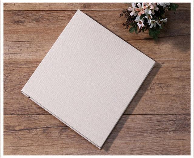 Nouvel Album Photo en Lin de 16 pouces, Cadeau d'Anniversaire pour Amoureux, Photos de Mariage, Album Photo de Bébé, Scrapbooking, Bricolage, Albums d'Artisanat en Papier, Album Photo Rechargeable