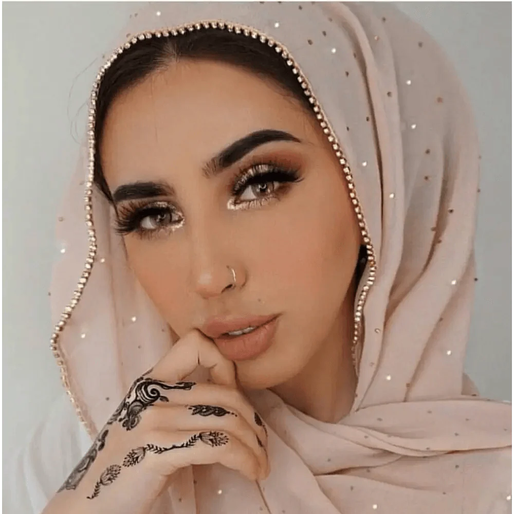 Nouveau foulard de luxe en mousseline dorée, uni, doux et long, pour femmes musulmanes, hijab, châle et écharpe.