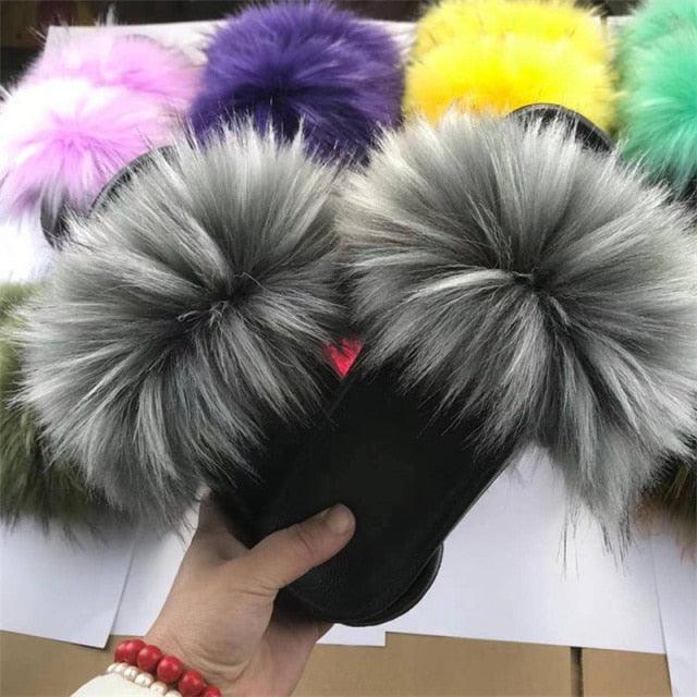 Nouvelles pantoufles de luxe moelleuses, chaudes, en fourrure, pour femme, sandales en peluche incroyables, chaussures chaudes et confortables, pantoufles moelleuses et chaudes, intérieures, confortables, en mousse à mémoire de forme, antidérapantes.