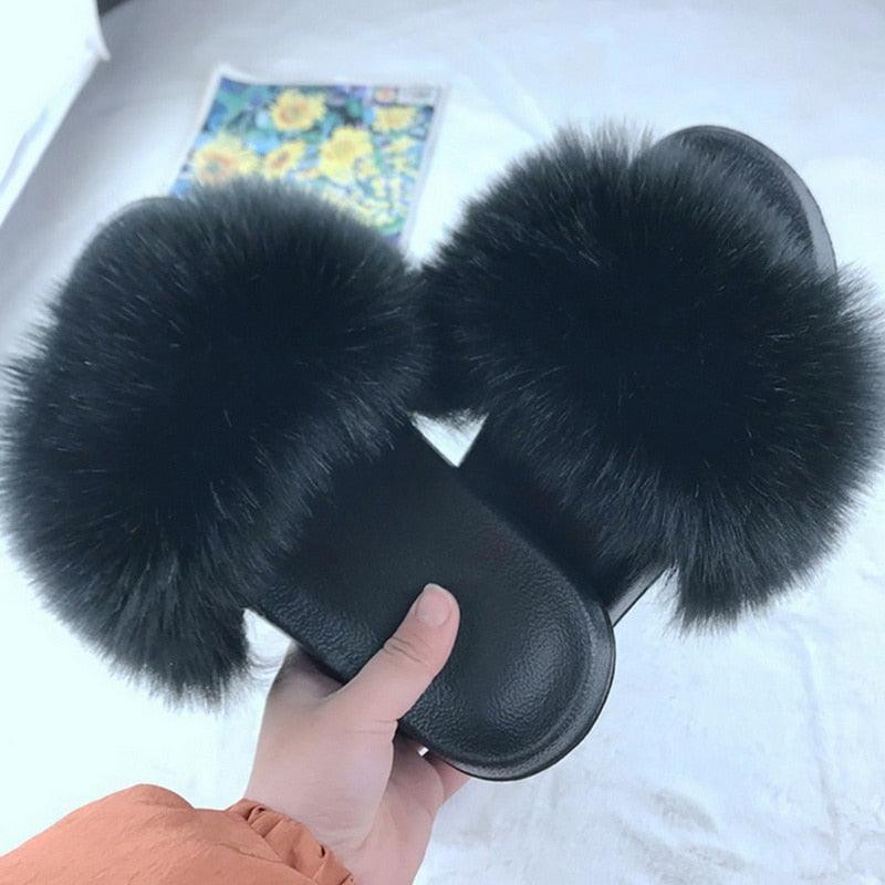 Nouvelles pantoufles de luxe moelleuses, chaudes, en fourrure, pour femme, sandales en peluche incroyables, chaussures chaudes et confortables, pantoufles moelleuses et chaudes, intérieures, confortables, en mousse à mémoire de forme, antidérapantes.
