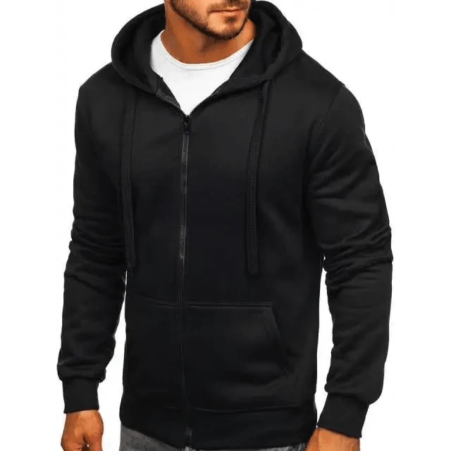 Nouveaux sweats à capuche décontractés pour hommes, pull à capuche à manches longues de couleur unie, pull de sport pour hommes, noir, vert, vêtements d'extérieur à capuche de couleur unie