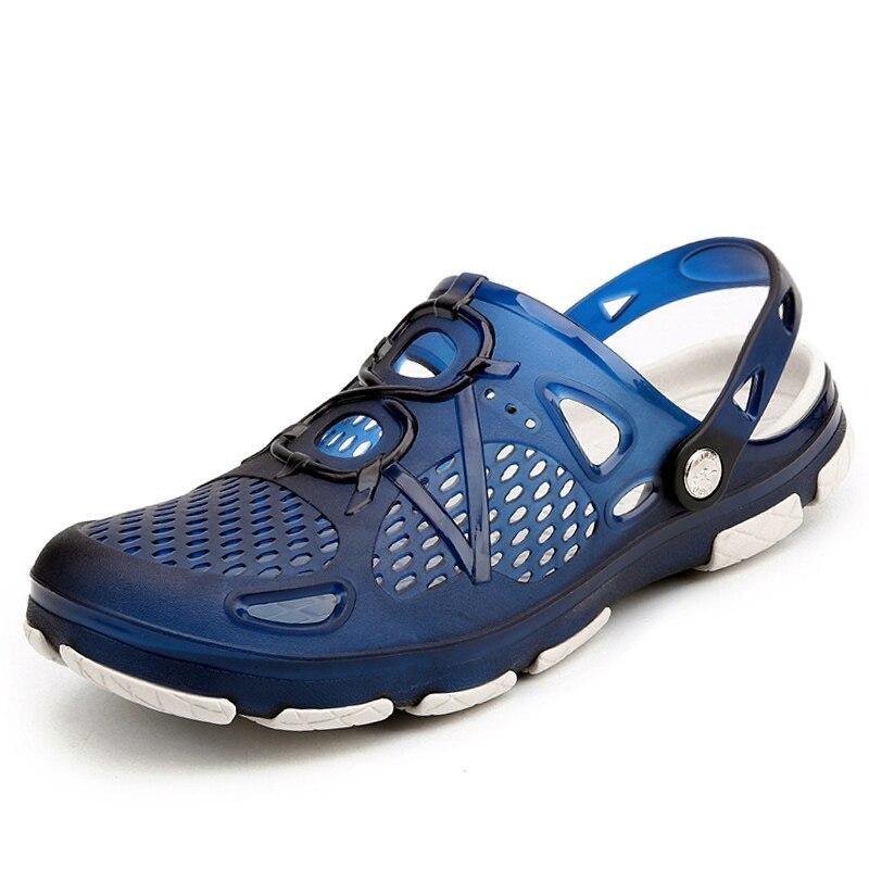 Nouvelles Sandales Homme Tongs d'Été Claquettes Chaussures Décontractées de Plage Extérieur Sandales Aquatiques Chaussures de Plage Extérieur Jardin Piscine Douche Sandales d'Été Claquettes d'Extérieur