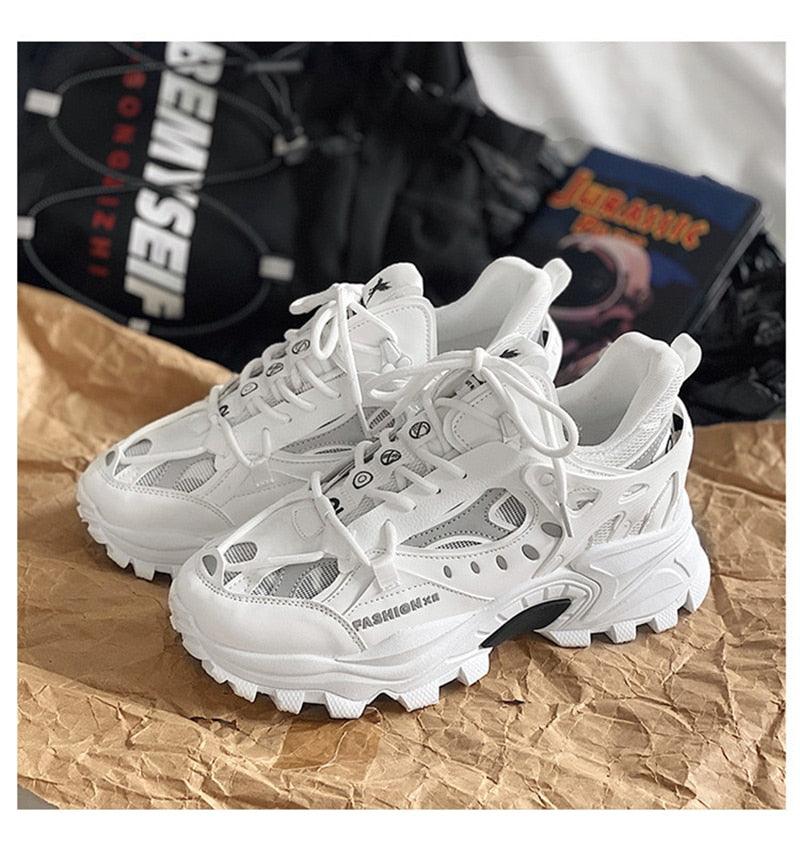 Nouvelles baskets pour hommes, chaussures de sport respirantes, chaussures décontractées pour couple, chaussures de course à semelle épaisse, baskets de sport, baskets de mode confortables pour hommes