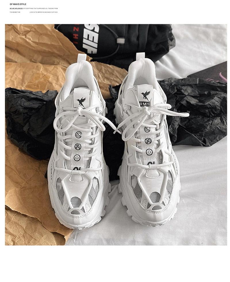 Nouvelles baskets pour hommes, chaussures de sport respirantes, chaussures décontractées pour couple, chaussures de course à semelle épaisse, baskets de sport, baskets de mode confortables pour hommes