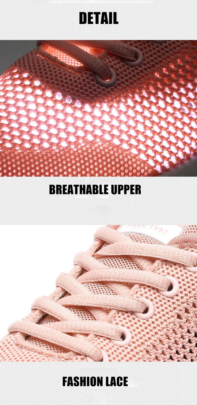 Nouvelles baskets en maille pour femmes, chaussures plates respirantes pour femmes, légères, antidérapantes, pour le sport, la course à pied, chaussures de marche à la mode, respirantes et antidérapantes pour femmes