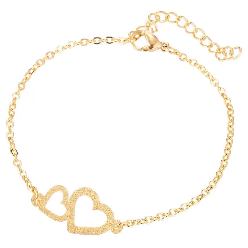 Nouveau bracelet de luxe moderne et élégant en acier inoxydable pour femmes, jolis bracelets de perles d'animaux papillon éléphant, accessoires de bijoux