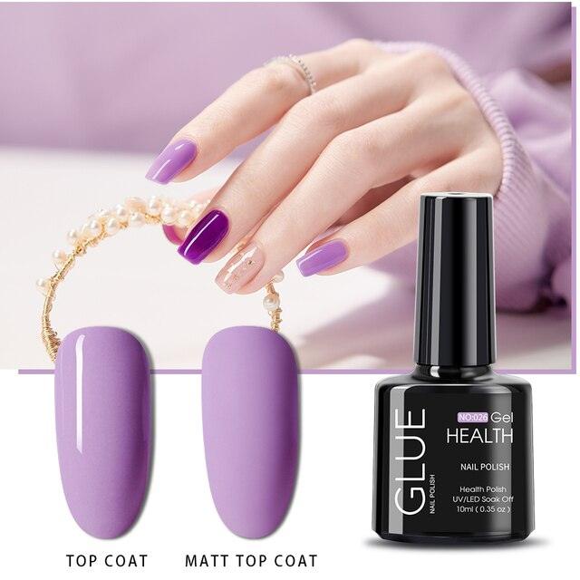Nouveau Vernis à Ongles Gel Moderne UV LED Gel Permanent Manucure Tendance Design de Luxe Gel Ongles pour Filles et Femmes