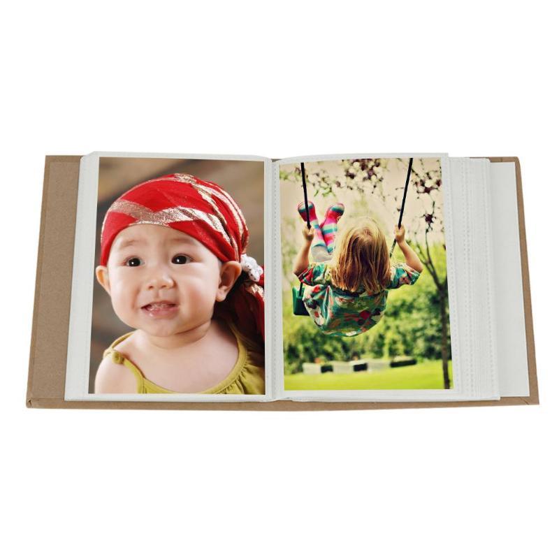 Nouvel album photo 100/200 feuilles, pages à insérer 5/6 pouces, rangement instantané pour photos, mémo, album de scrapbooking papier, pour bébé, famille, enfants, amoureux, mariage, souvenirs, livre à faire soi-même, cadeaux