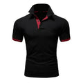 Nouveau Polo Homme Été Frais Chemises Polo pour Hommes à Manches Courtes Vêtements d'Affaires Luxe T-shirt Polo Homme Polos Manches Courtes Femme T-shirt d'Été Homme Revers Décontracté à Manches Courtes pour Homme Hauts à Demi-Manches