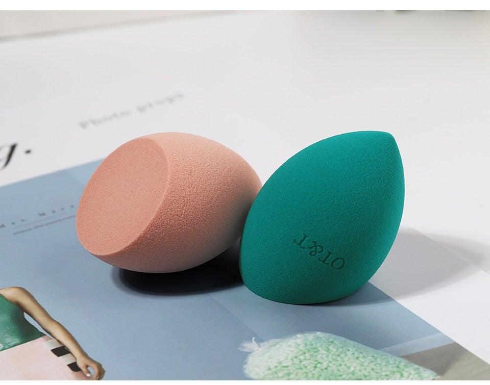 Nouvel applicateur professionnel cosmétique éponge de maquillage non latex correcteur visage poudre crème utilisation humide et sèche ensemble d'éponges estompeuses pour femmes