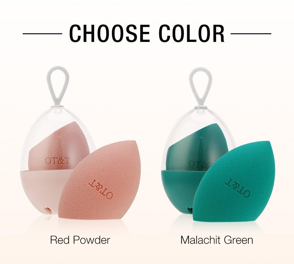 Nouvel applicateur professionnel cosmétique éponge de maquillage non latex correcteur visage poudre crème utilisation humide et sèche ensemble d'éponges estompeuses pour femmes