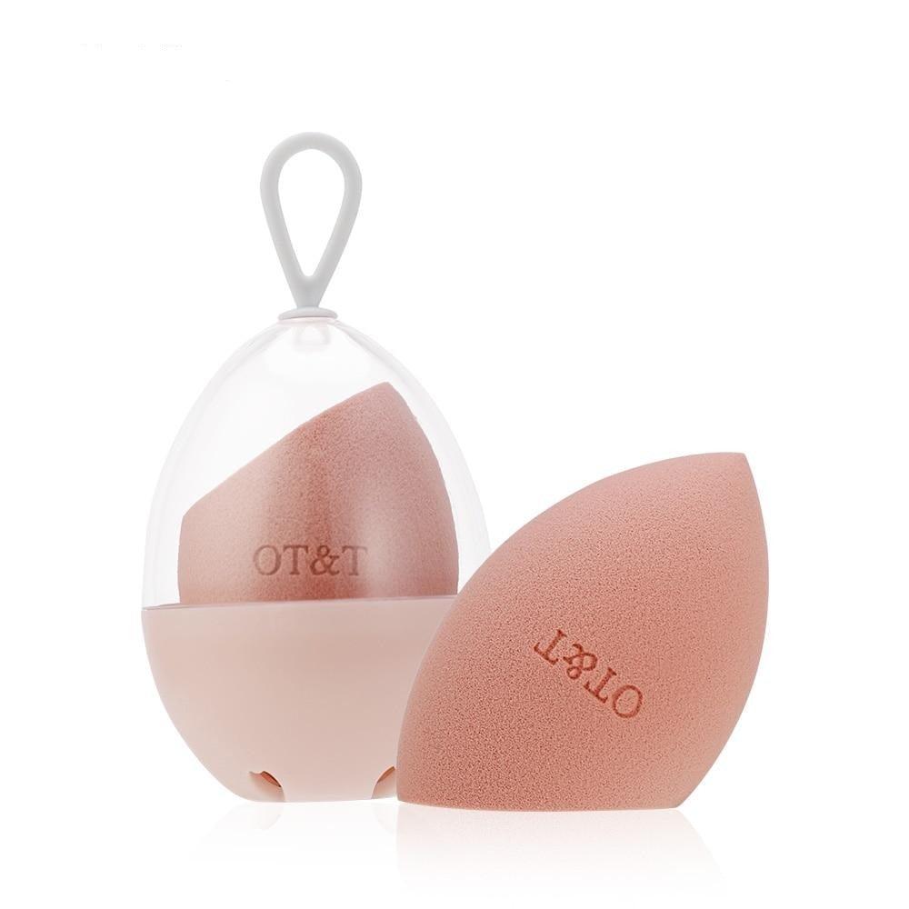 Nouvel applicateur professionnel cosmétique éponge de maquillage non latex correcteur visage poudre crème utilisation humide et sèche ensemble d'éponges estompeuses pour femmes