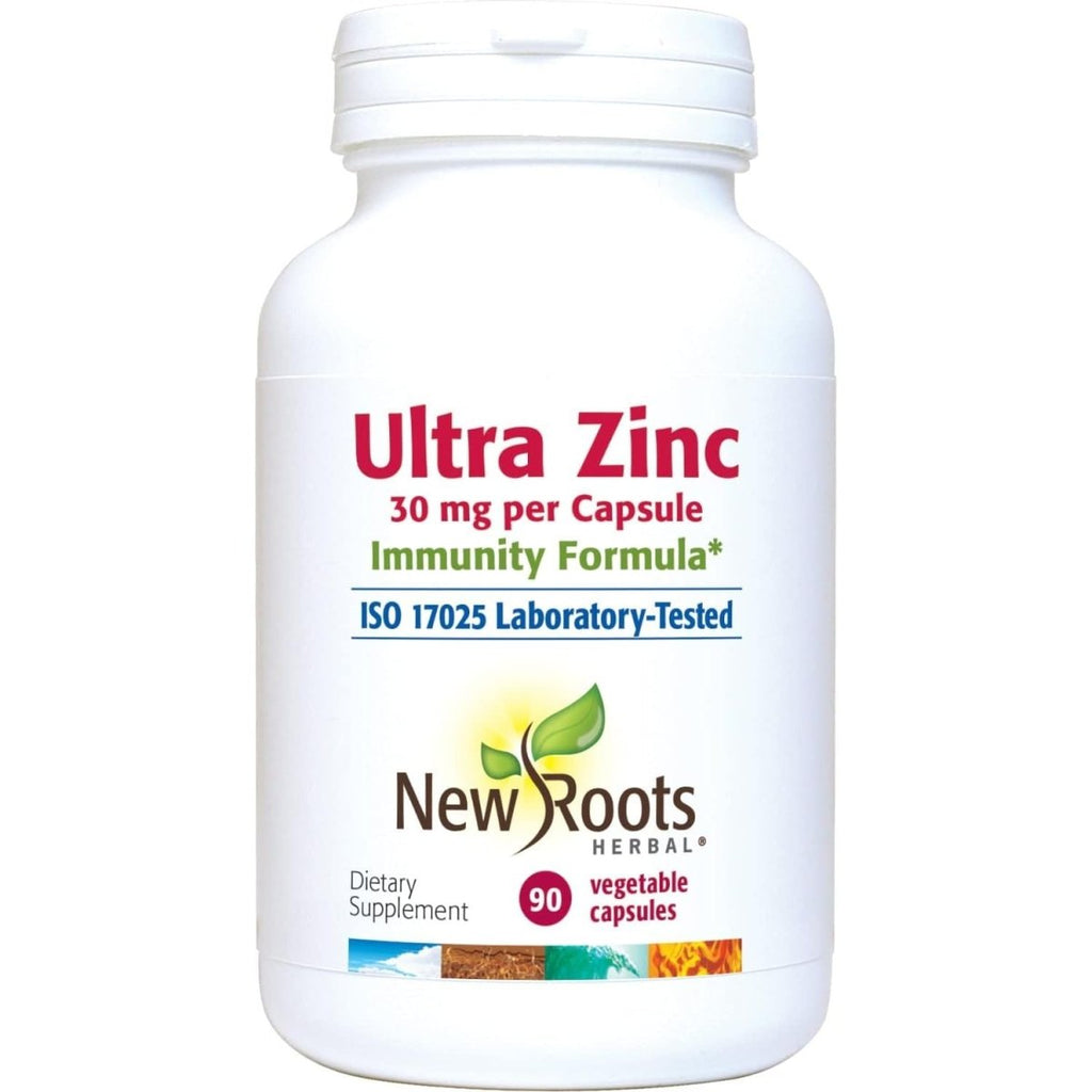 New Roots Herbal Ultra Zinc 30 mg 90 gélules