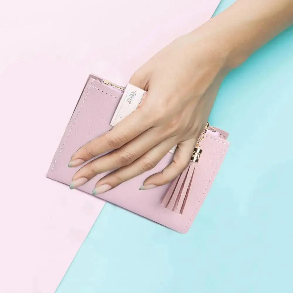 Nouveaux Petits Sacs à Main Pochette en Cuir PU Porte-Cartes et Petit Porte-Monnaie pour Femmes et Filles