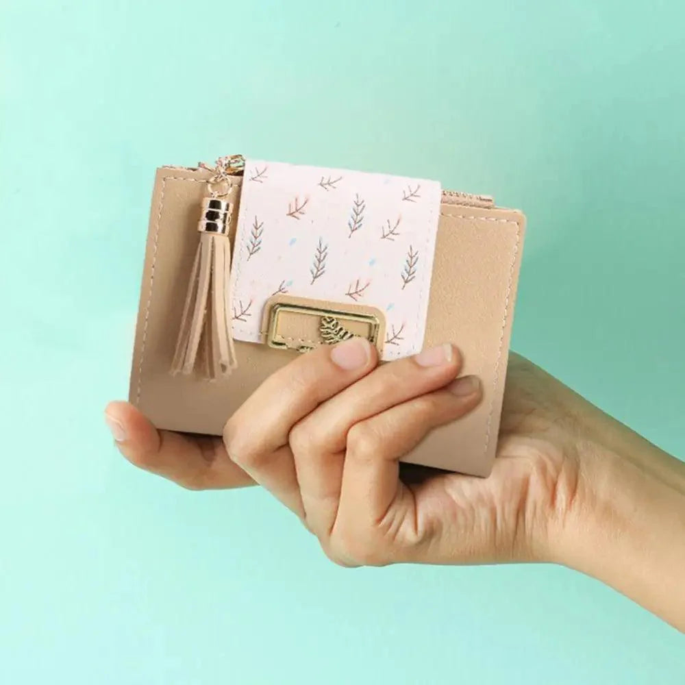 Nouveaux Petits Sacs à Main Pochette en Cuir PU Porte-Cartes et Petit Porte-Monnaie pour Femmes et Filles