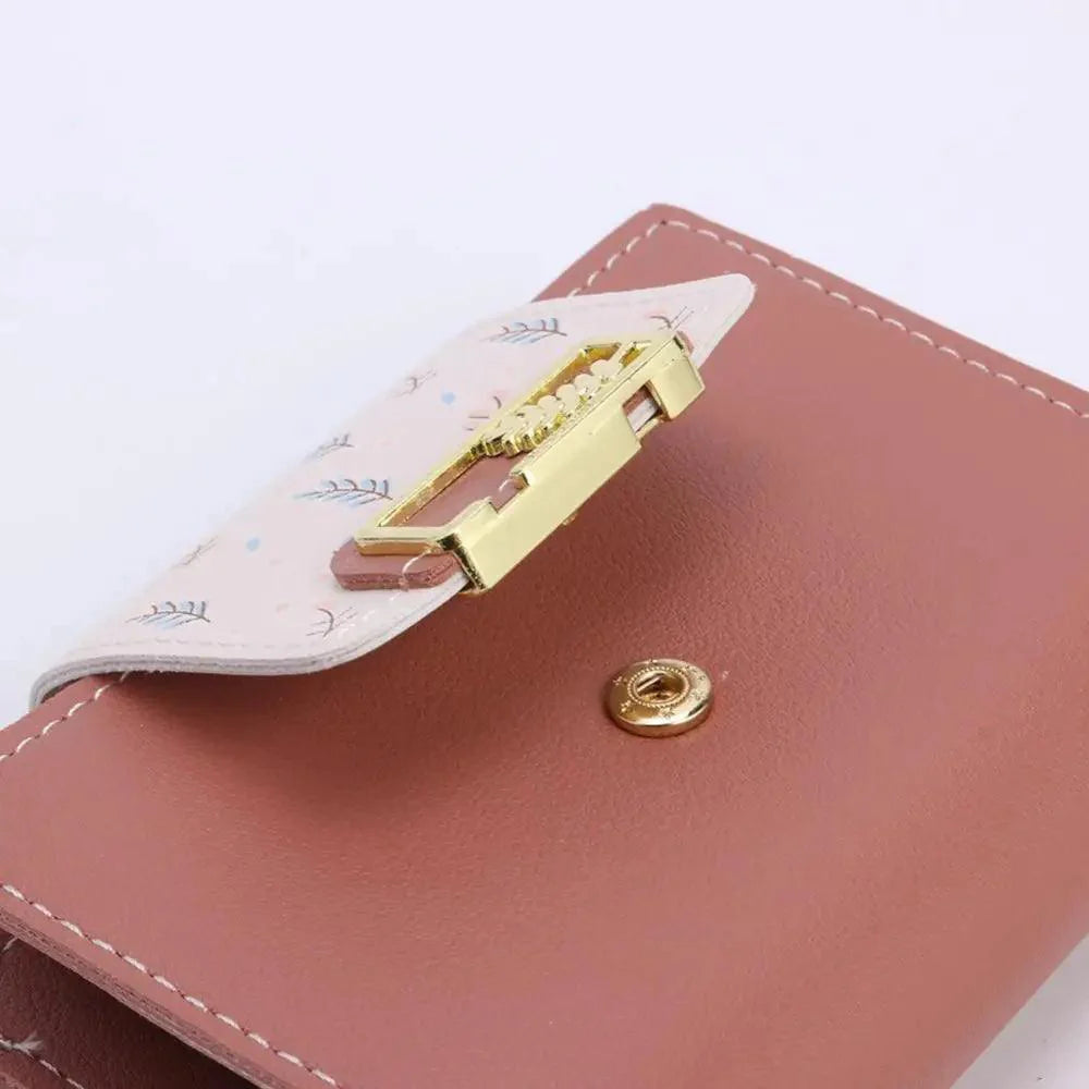 Nouveaux Petits Sacs à Main Pochette en Cuir PU Porte-Cartes et Petit Porte-Monnaie pour Femmes et Filles
