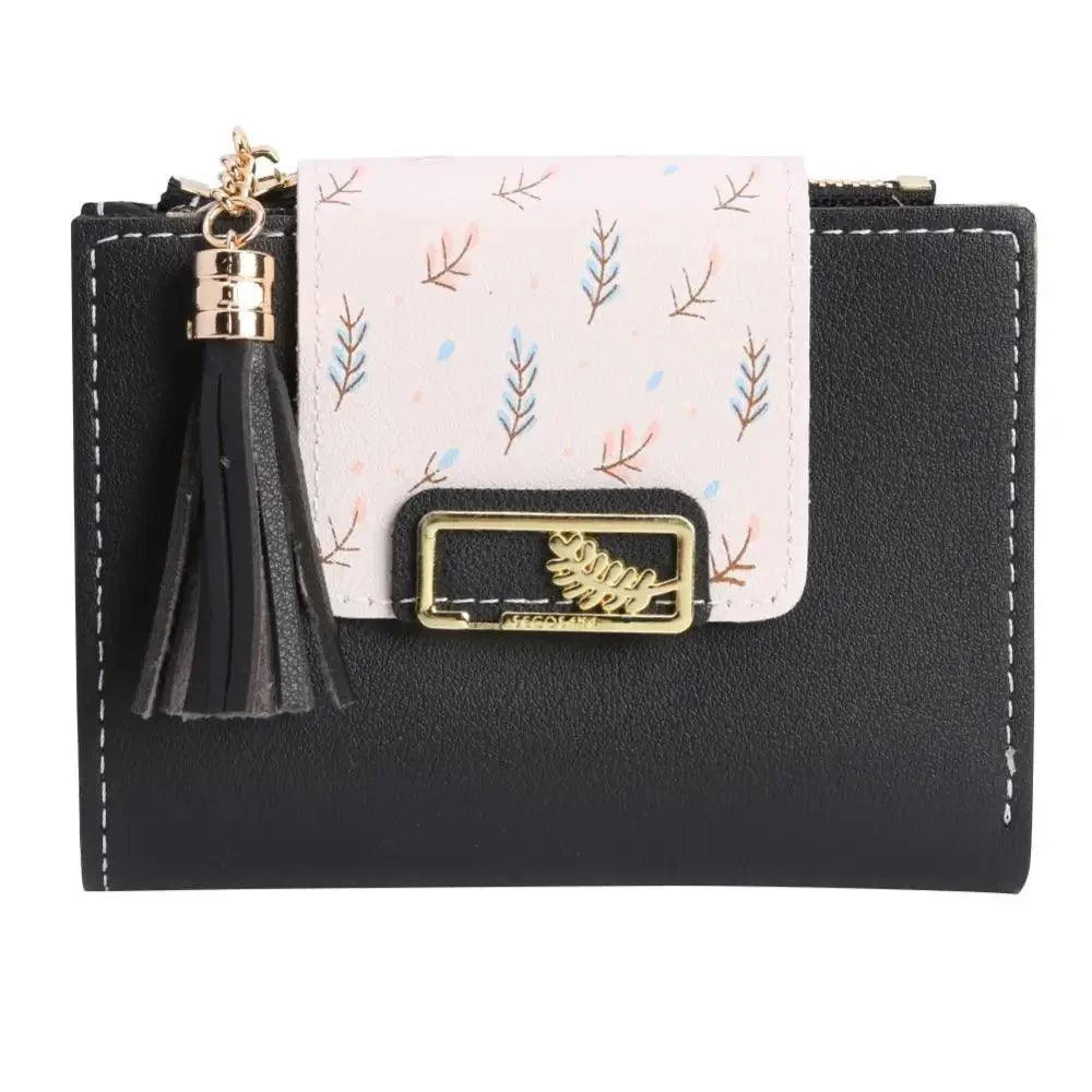 Nouveaux Petits Sacs à Main Pochette en Cuir PU Porte-Cartes et Petit Porte-Monnaie pour Femmes et Filles