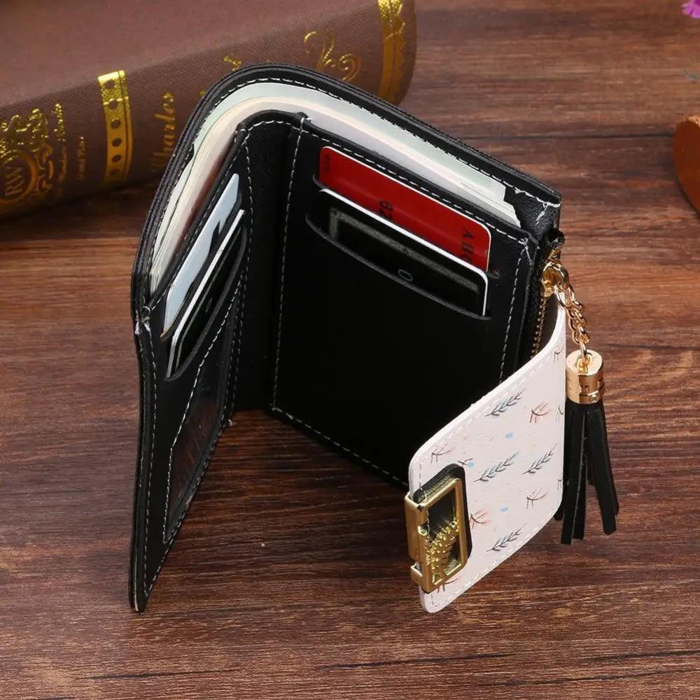Nouveaux Petits Sacs à Main Pochette en Cuir PU Porte-Cartes et Petit Porte-Monnaie pour Femmes et Filles