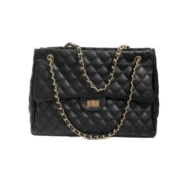 Sac à bandoulière en cuir synthétique pour femme, sac à main de luxe de grande capacité, sac bandoulière à la mode