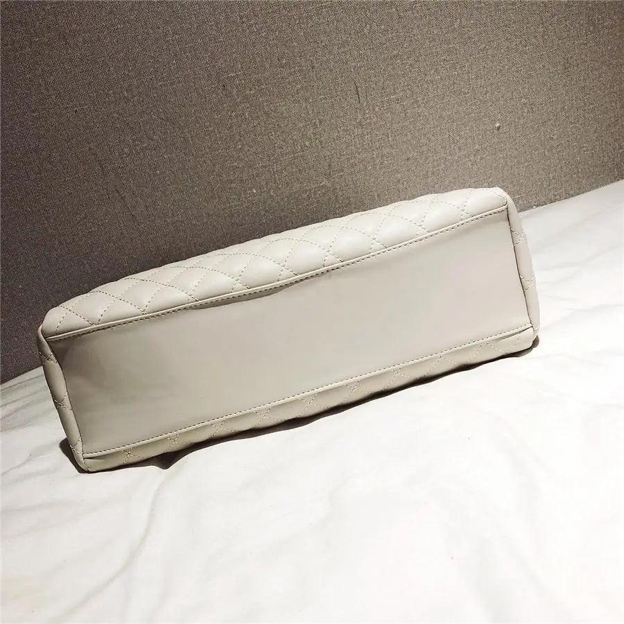 Sac à bandoulière en cuir synthétique pour femme, sac à main de luxe de grande capacité, sac bandoulière à la mode