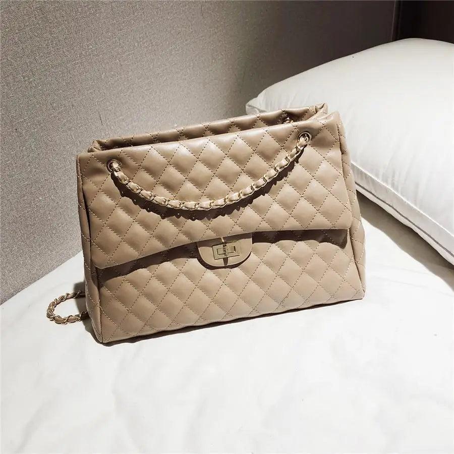 Sac à bandoulière en cuir synthétique pour femme, sac à main de luxe de grande capacité, sac bandoulière à la mode