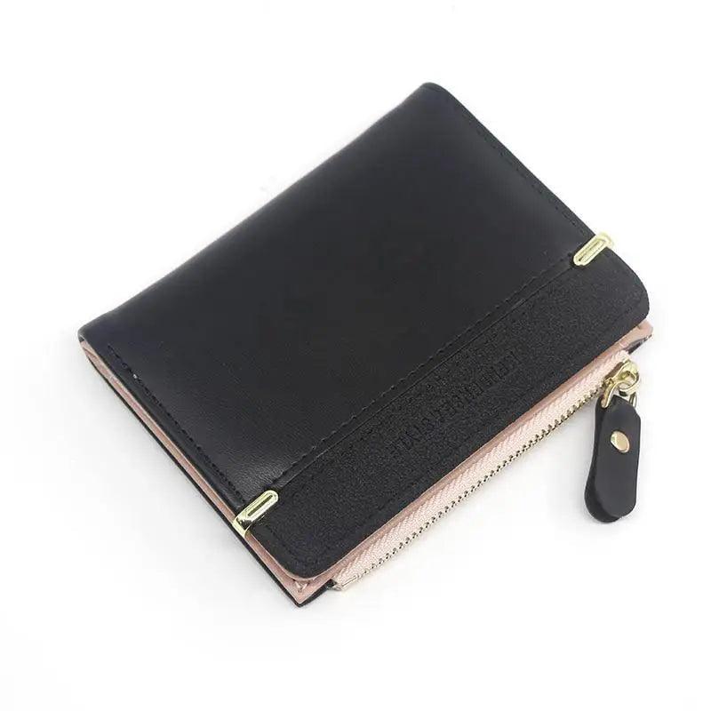 Nouveau Petit Portefeuille Femme, Porte-Monnaie, Portefeuilles à la Mode, Porte-Cartes Petit Portefeuille Femme et Mini Pochette pour Fille