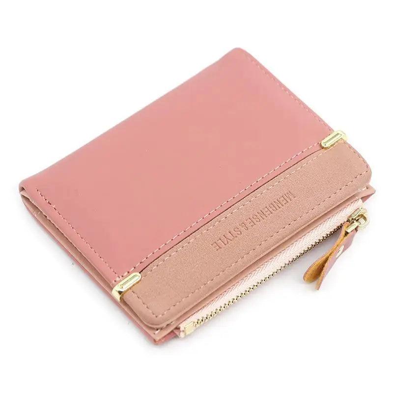 Nouveau Petit Portefeuille Femme, Porte-Monnaie, Portefeuilles à la Mode, Porte-Cartes Petit Portefeuille Femme et Mini Pochette pour Fille