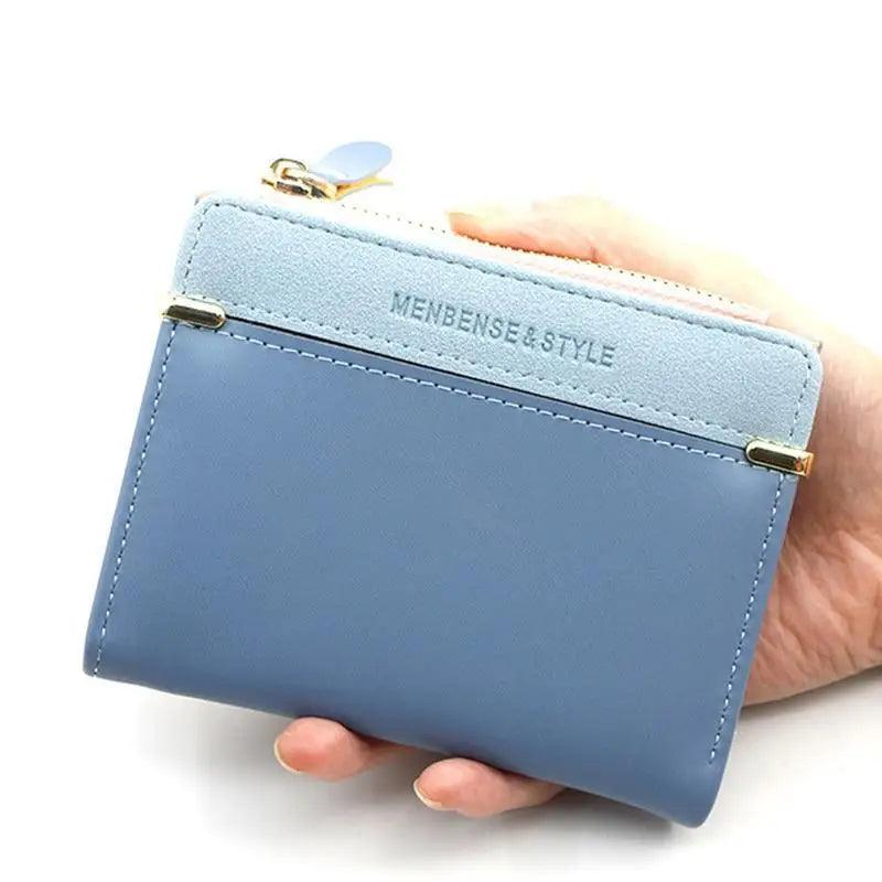 Nouveau Petit Portefeuille Femme, Porte-Monnaie, Portefeuilles à la Mode, Porte-Cartes Petit Portefeuille Femme et Mini Pochette pour Fille