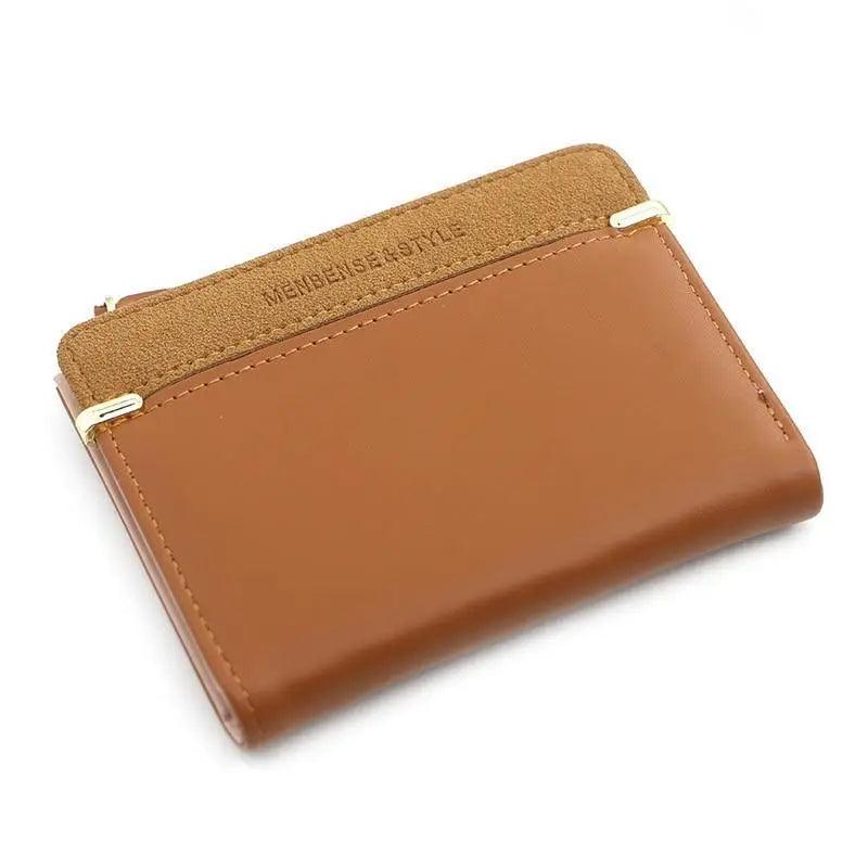 Nouveau Petit Portefeuille Femme, Porte-Monnaie, Portefeuilles à la Mode, Porte-Cartes Petit Portefeuille Femme et Mini Pochette pour Fille