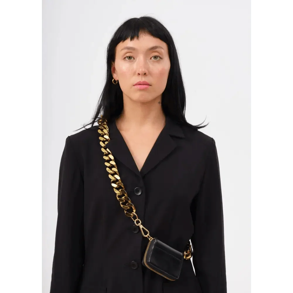 Nouveau sac à bandoulière en métal épais étincelant avec chaîne, portefeuille de vélo, mini sac, porte-monnaie. Sacs à bandoulière en cuir pour femmes, tendance.