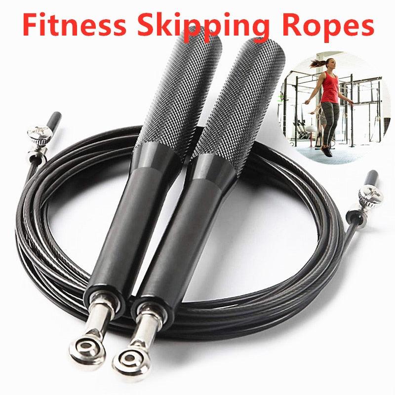 Nouvelle Corde à Sauter Rapide Fitness Cordes à Sauter Réglables Professionnelles Pour Boxe Fitness Entraînement Corde à Sauter Avec Poignée en Alliage d'Aluminium Pour Salle de Sport Maison