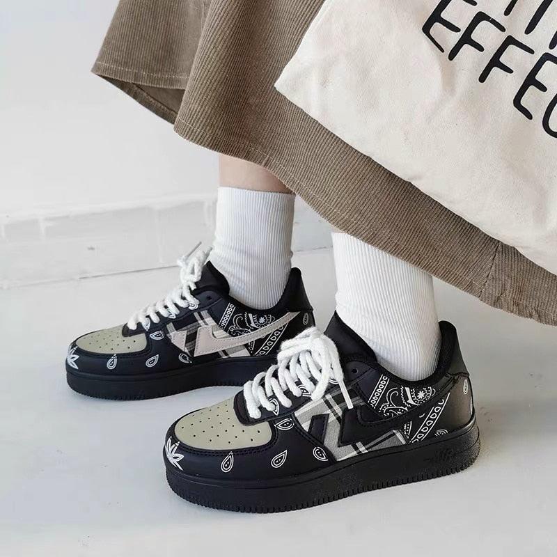 Nouvelles baskets de danse de rue homme femme, baskets à semelle épaisse pour couple, mode homme, baskets de course décontractées, confortables, design moderne