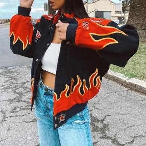 Nouvelle tendance de vestes décontractées amples imprimées pour l'hiver, avec capuche, coupe-vent, pour femmes et filles