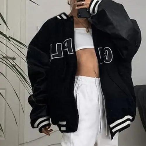 Nouvelle tendance de vestes décontractées amples imprimées pour l'hiver, avec capuche, coupe-vent, pour femmes et filles