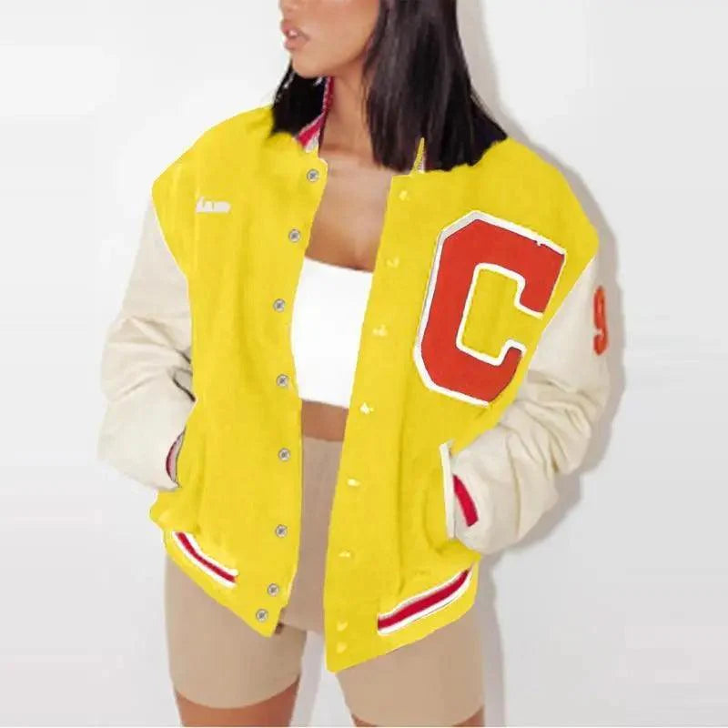 Nouvelle tendance de vestes décontractées amples imprimées pour l'hiver, avec capuche, coupe-vent, pour femmes et filles