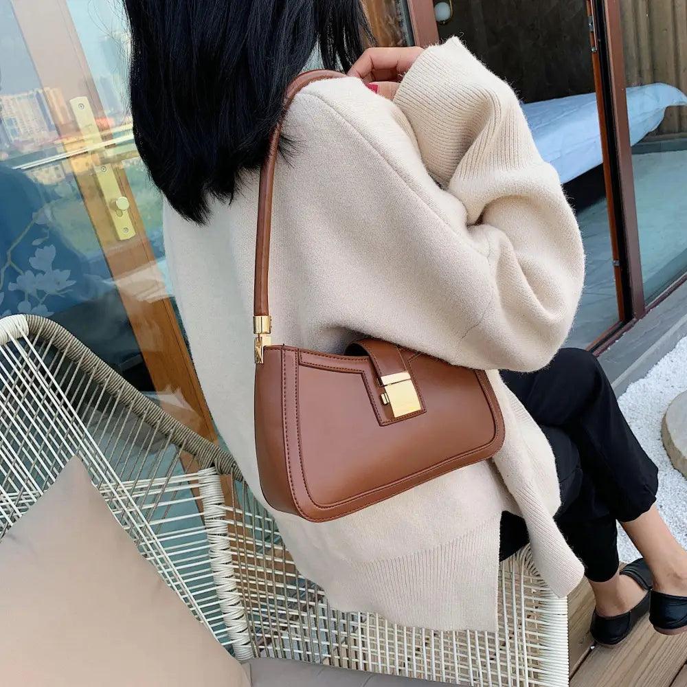 Nouveaux Sacs à Bandoulière Tendance en Cuir PU pour Femmes et Filles Petits Sacs de Voyage pour Dames