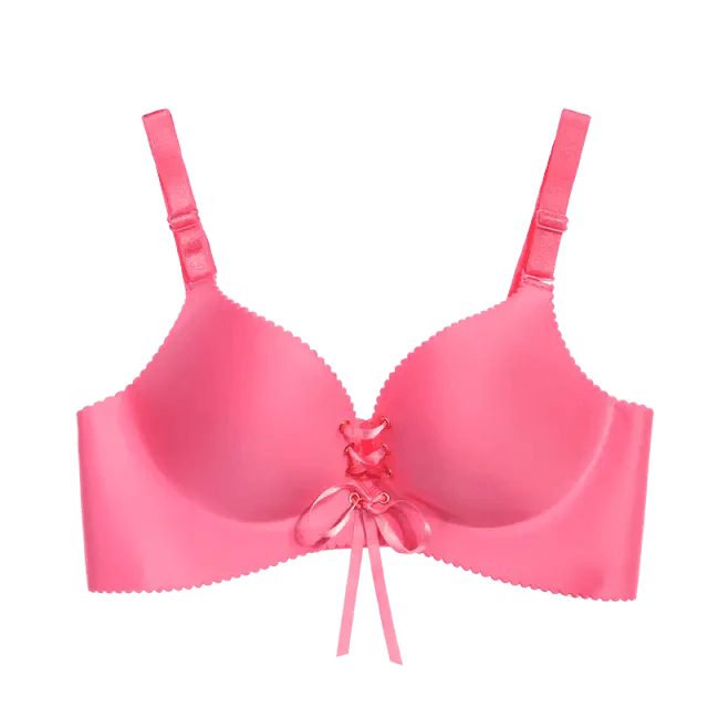Nouveau Soutien-gorge sans couture tendance pour femme Soutien-gorge push-up à armatures Lingerie sans fil Bralette en coton avec bonnet 3/4 Soutien-gorge