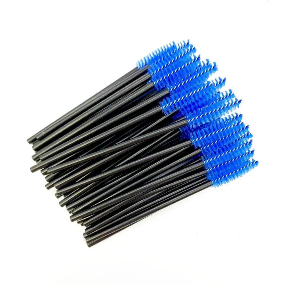 Nouveau design unique brosses à cils jetables outils d'extension de cils brosse à sourcils applicateur de mascara cosmétique pour cils