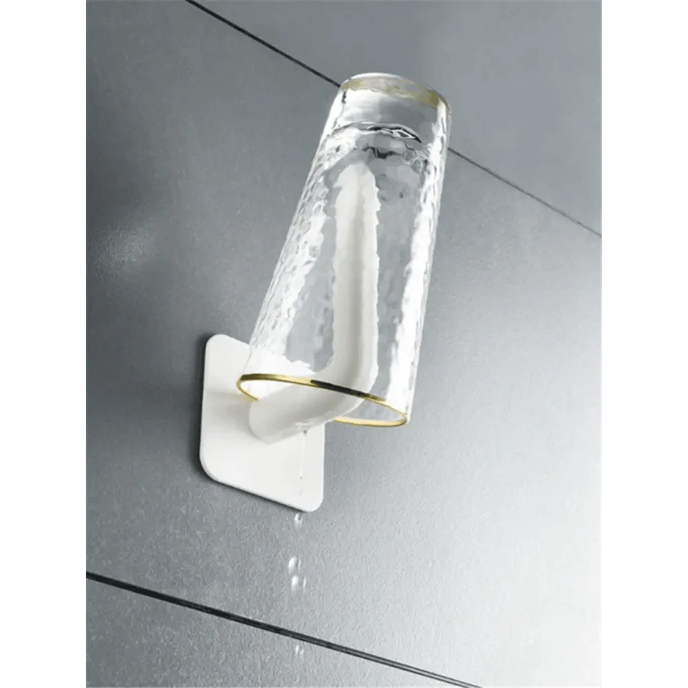 Nouveau Vigorous 1pc Accessoires de cuisine auto-adhésifs sous l'armoire Porte-rouleau de papier Support de serviette Cintre à mouchoirs Rangement pour salle de bain Toilettes