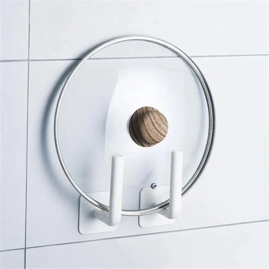 Nouveau Vigorous 1pc Accessoires de cuisine auto-adhésifs sous l'armoire Porte-rouleau de papier Support de serviette Cintre à mouchoirs Rangement pour salle de bain Toilettes