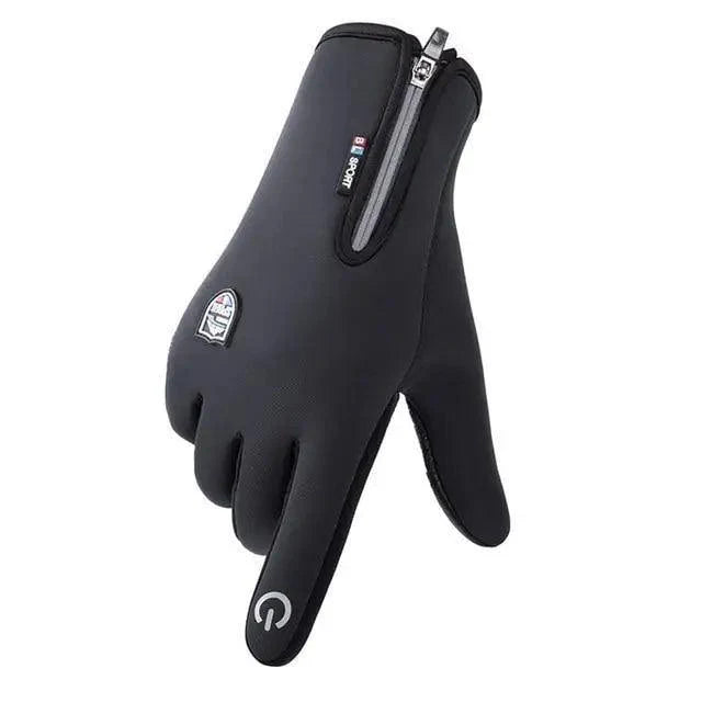 Nouveaux gants de pêche chauds pour l'hiver, imperméables, coupe-vent, respirants, à doigts complets, antidérapants, pour la pêche en extérieur, gants d'hiver, tactiles, pour la course, gants thermiques fins, gants de cyclisme