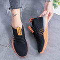 Nouvelles Plateformes Femme Baskets Modernes Chaussures de Marche Décontractées Chaussures à Enfiler en Maille Légères et Confortables Chaussures Vulcanisées Baskets de Luxe Tendance Femme